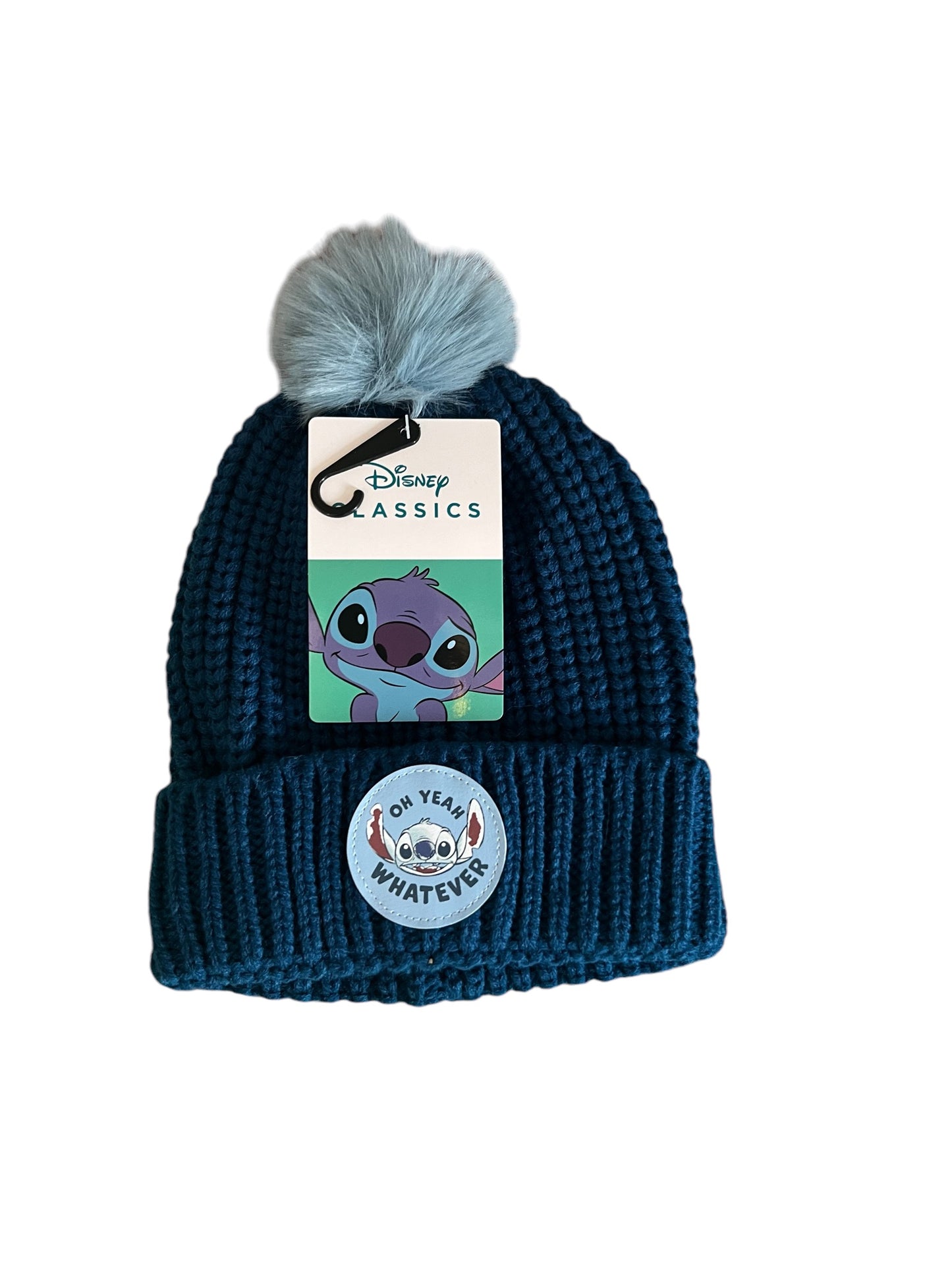 Gorro Infantil Stitch Disney Classics con Pompón